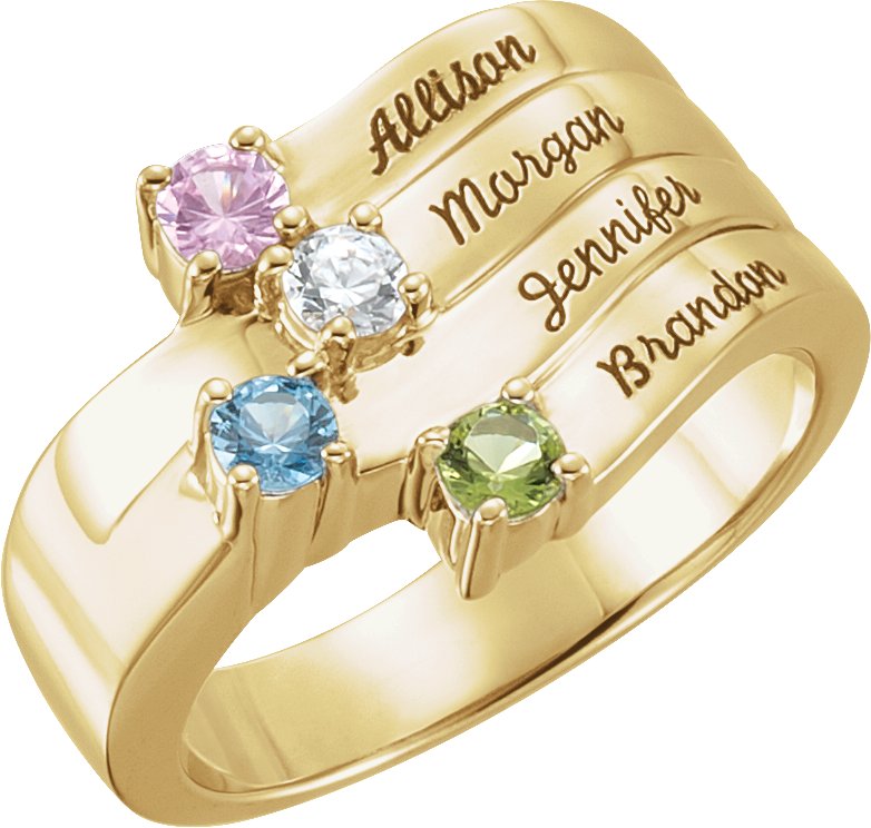 Family Engravable Ring