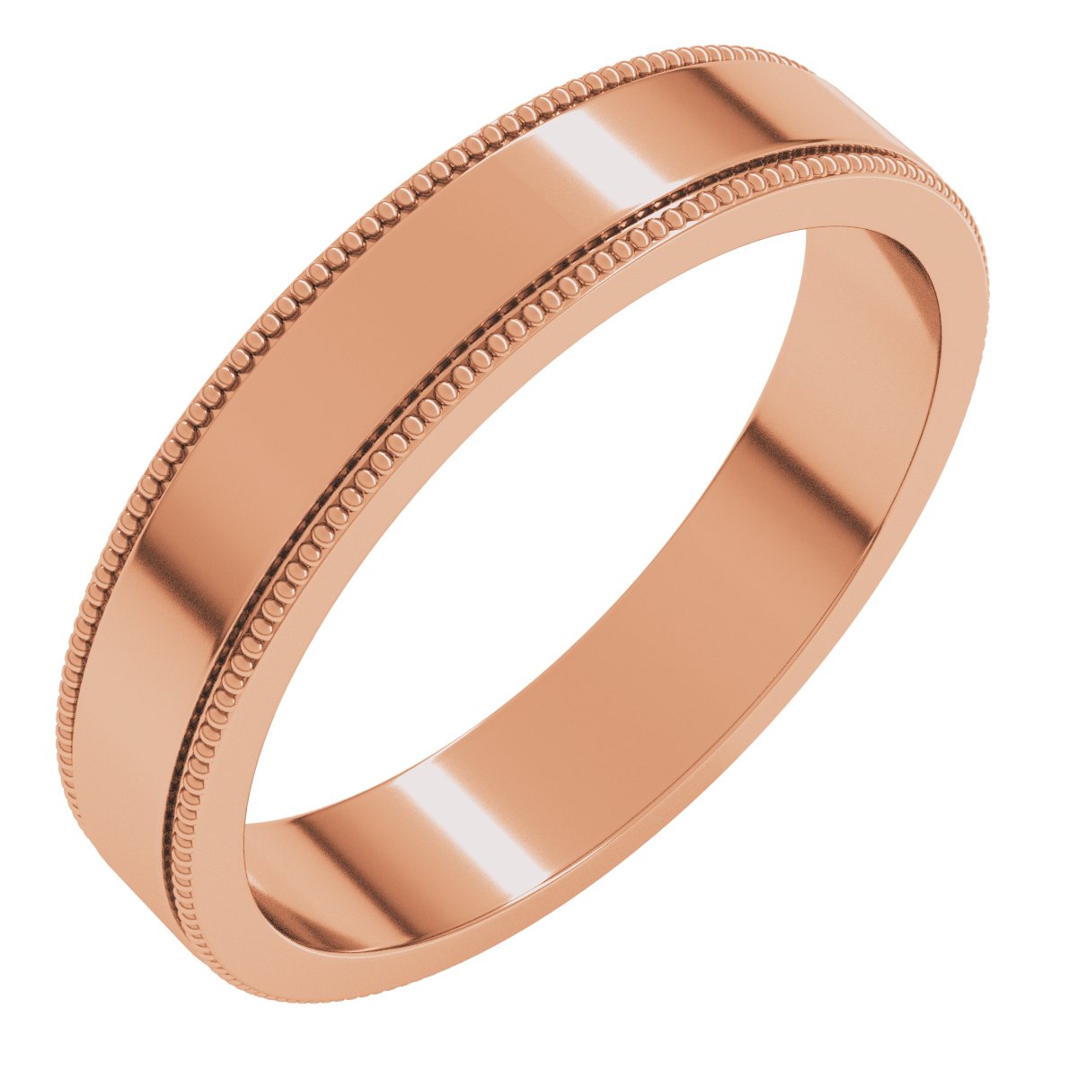 Milgrain Flat Band