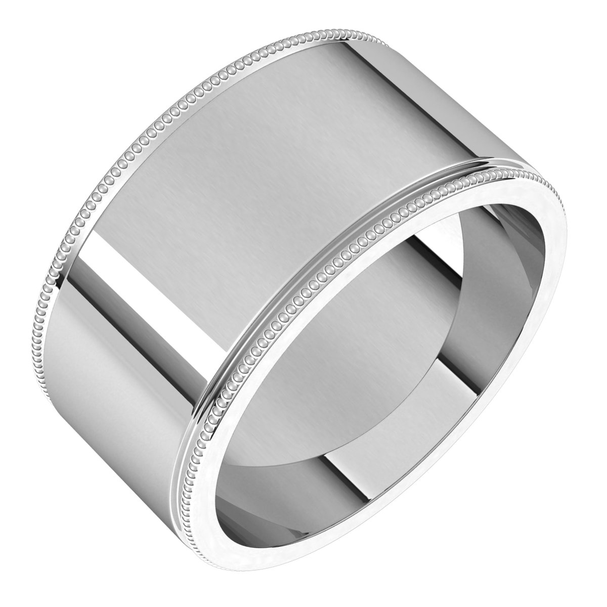 Milgrain Flat Band