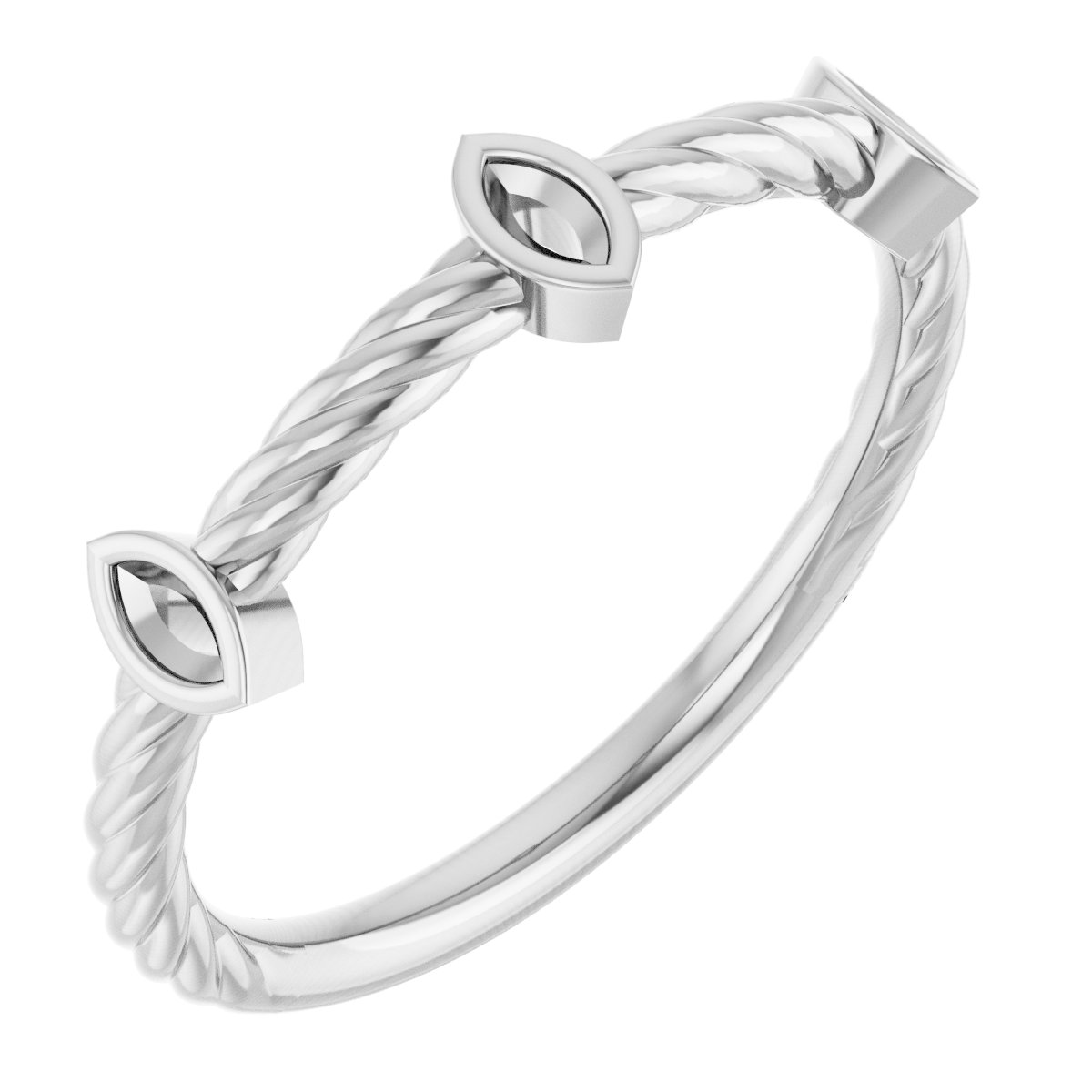 14k White Gold