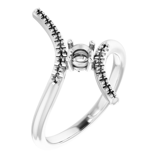 Accented Bypass Ring