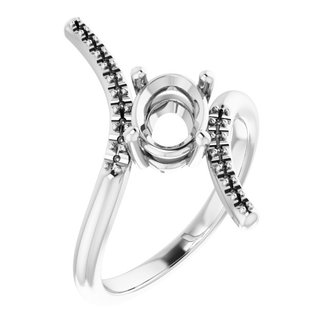 Accented Bypass Ring