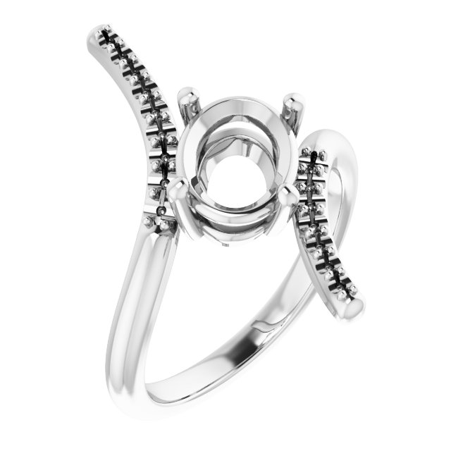 Accented Bypass Ring