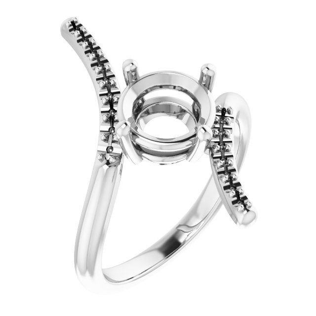Accented Bypass Ring