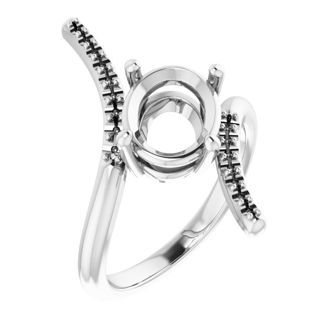 Accented Bypass Ring