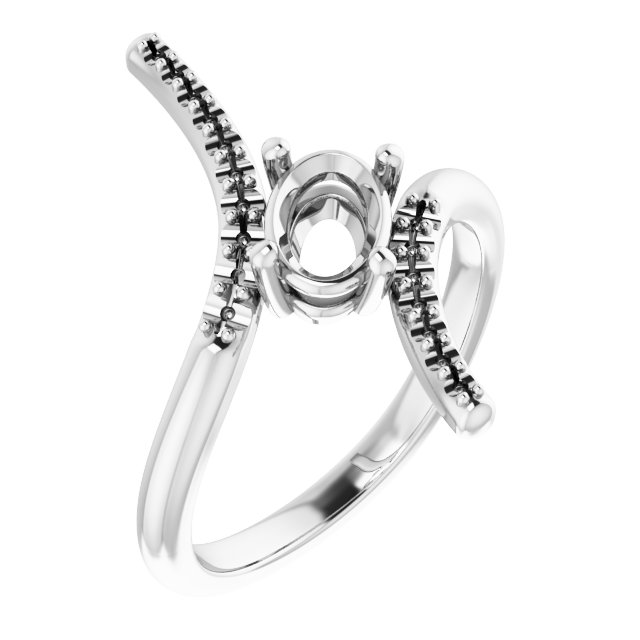 Accented Bypass Ring