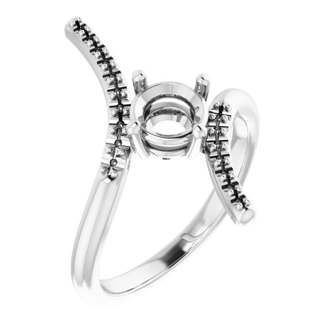 Accented Bypass Ring