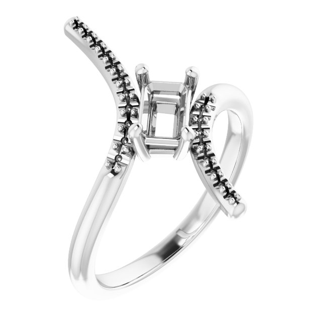 Accented Bypass Ring