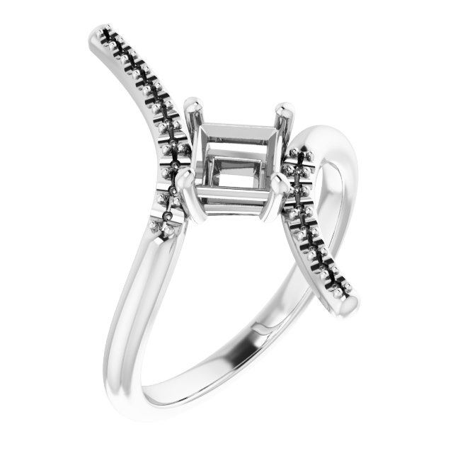 Accented Bypass Ring
