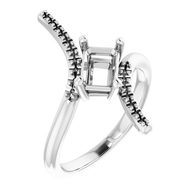 Accented Bypass Ring