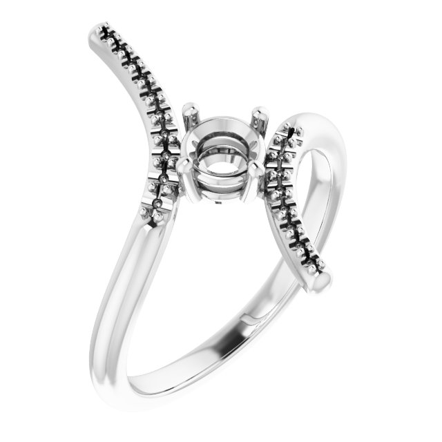 Accented Bypass Ring
