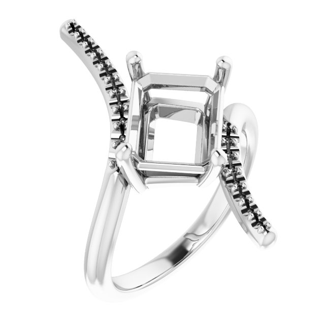 Accented Bypass Ring