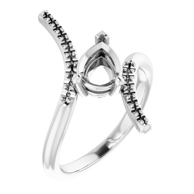 Accented Bypass Ring