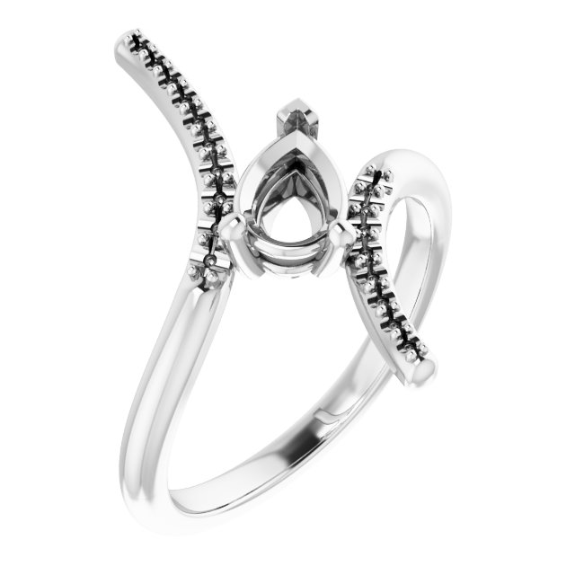 Accented Bypass Ring