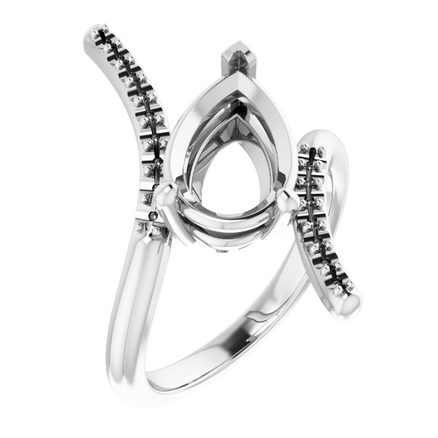 Accented Bypass Ring