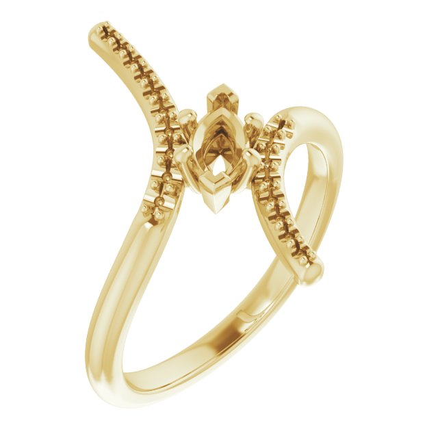 14k Yellow Gold