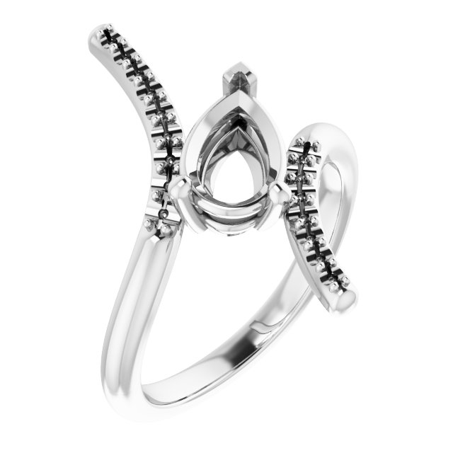 Accented Bypass Ring