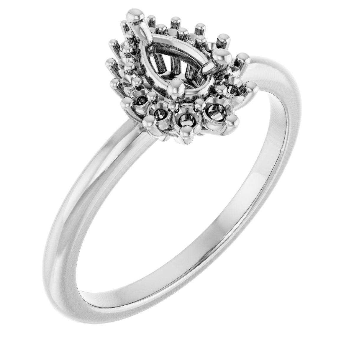 14k White Gold