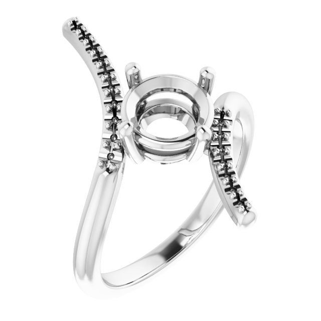 Accented Bypass Ring