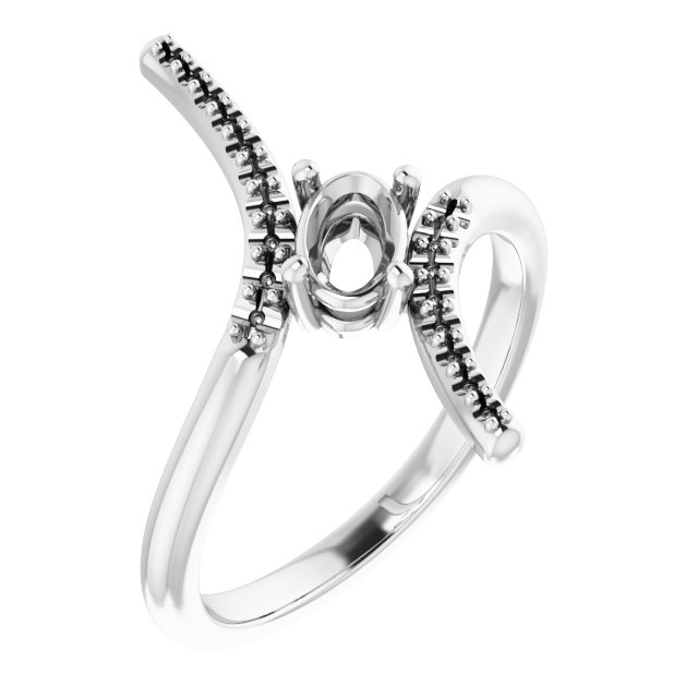 Accented Bypass Ring