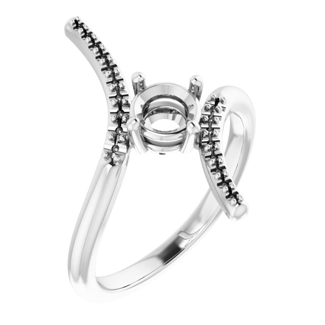 Accented Bypass Ring