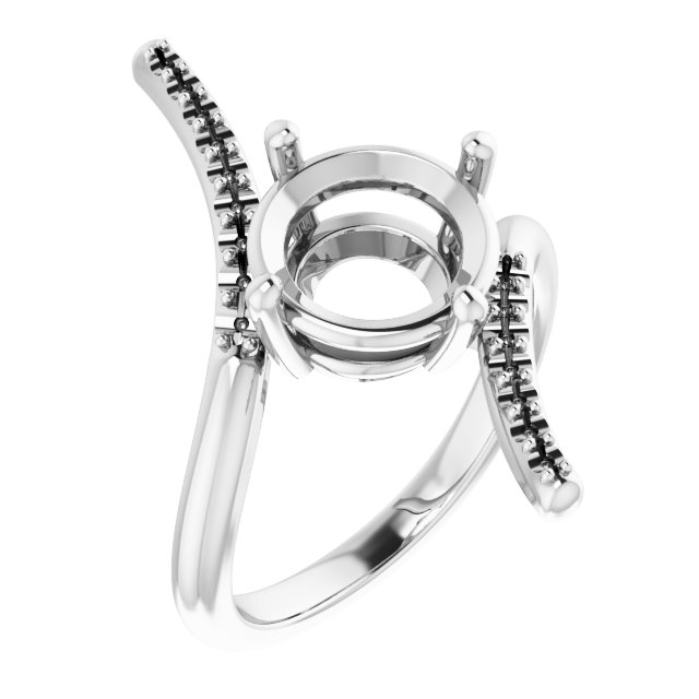 Accented Bypass Ring