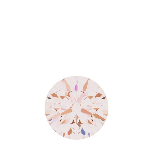 Bezel-Set Hoop Dangle