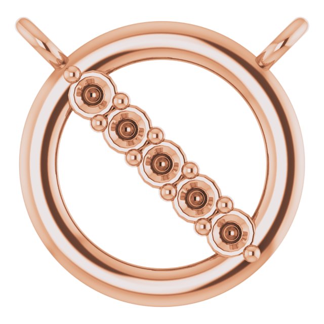 Circle Necklace or Center