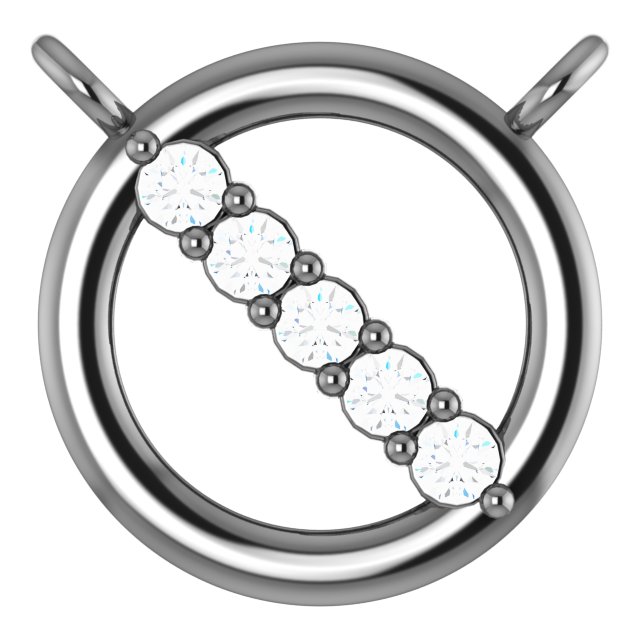 Circle Necklace or Center