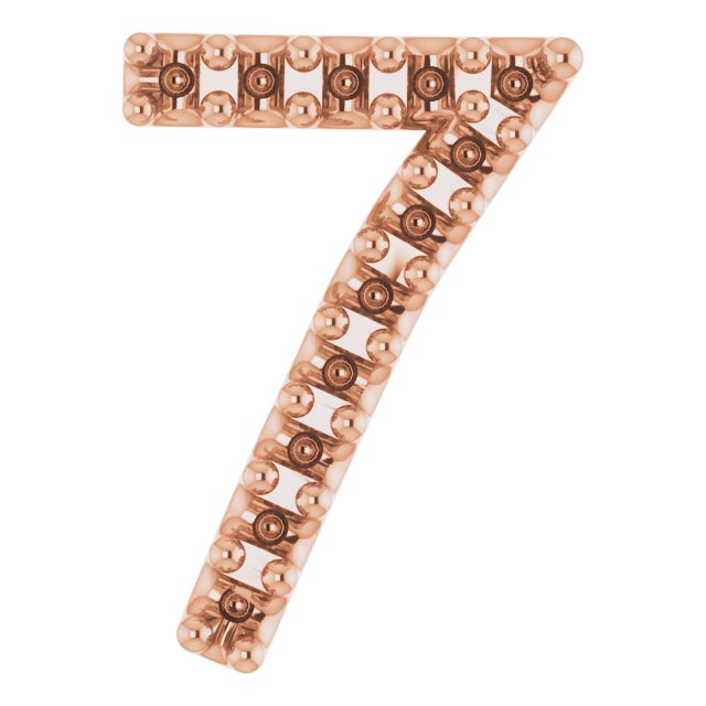 Accented Numeral Trim