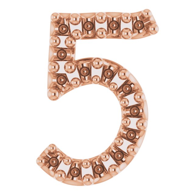 Accented Numeral Trim