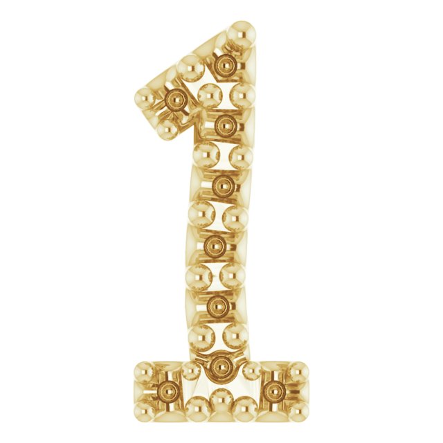 Accented Numeral Trim