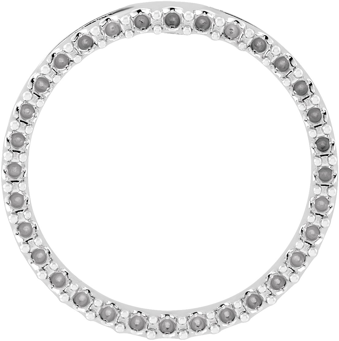 Accented Circle Pendant