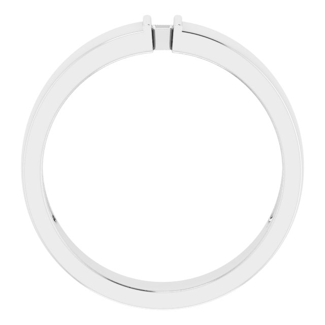 5x3 mm Emerald Band Mounting view 2