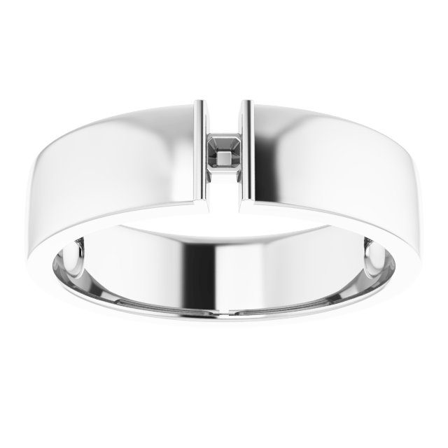5x3 mm Emerald Band Mounting view 3