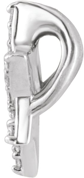 14K White 1/8 CTW Natural Diamond Star of David Pendant