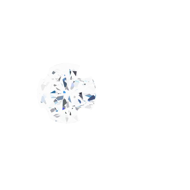 1/6 CT Lab-Grown Diamond Bee Necklace center view 2