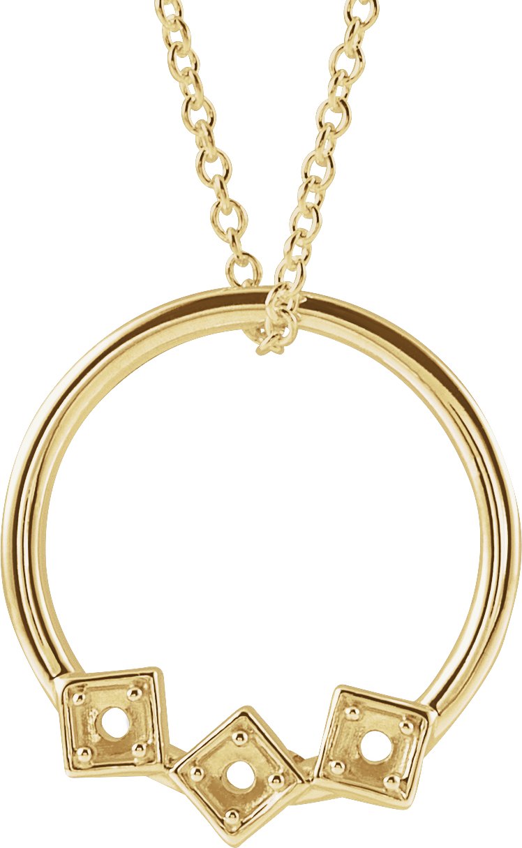 Family Circle Necklace or Pendant