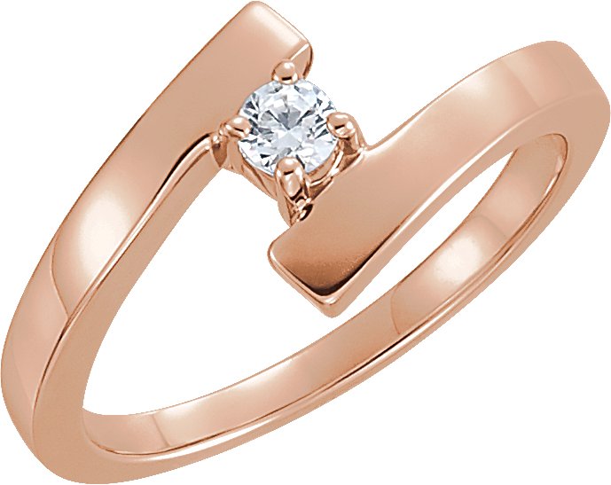 Engravable Family Bypass Ring