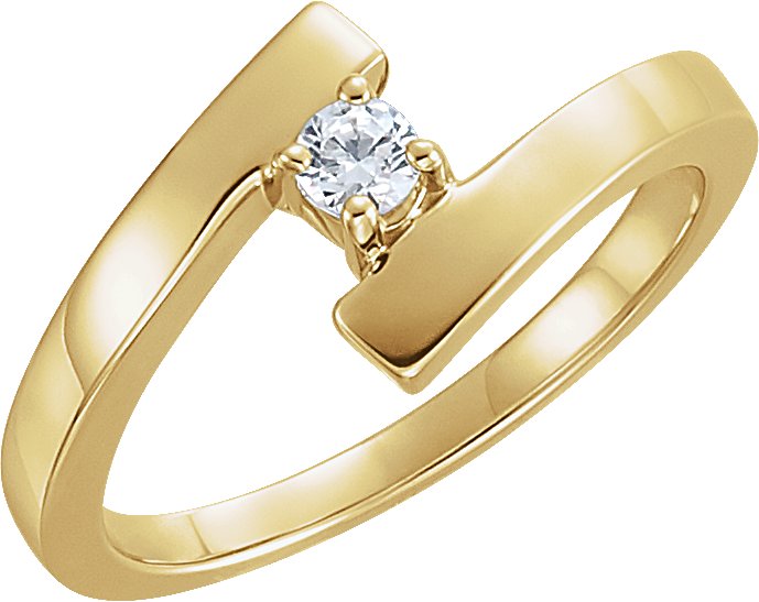Engravable Family Bypass Ring