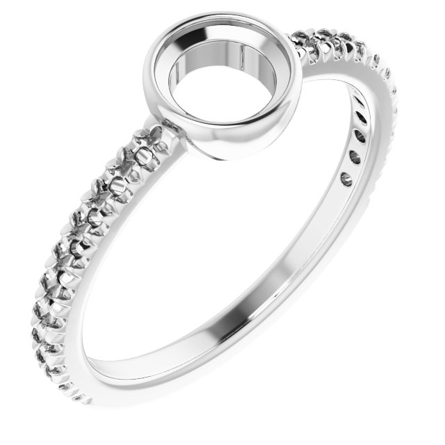 Rose-Cut Engagement Ring or Band