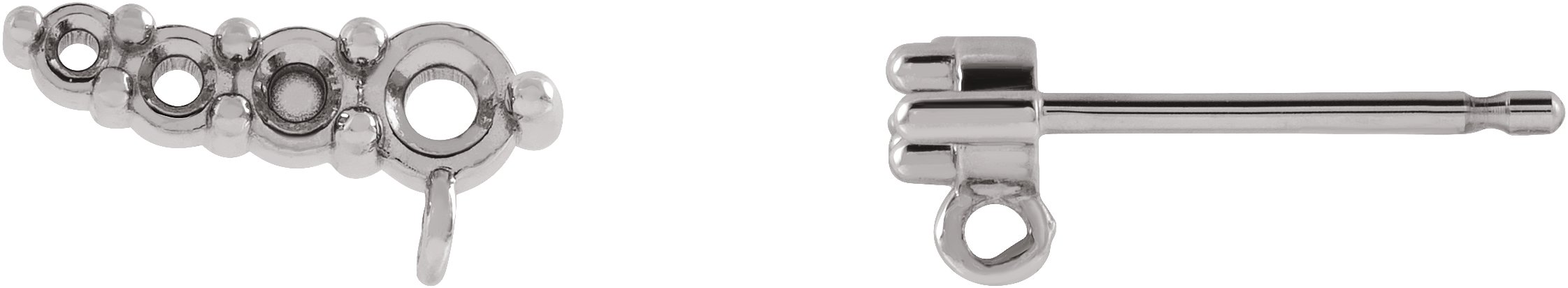 Graduated Ear Climber Top