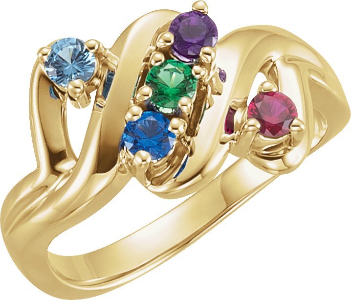 Family Freeform Ring