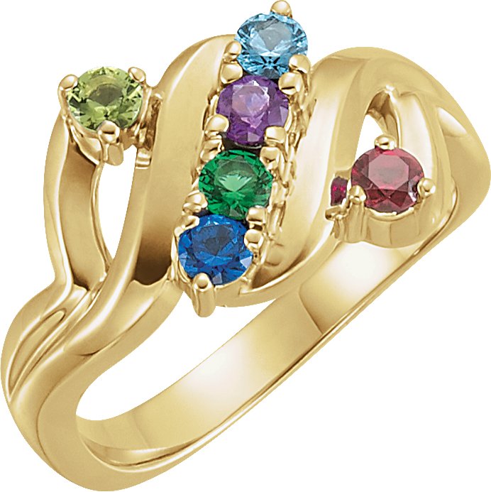 Family Freeform Ring