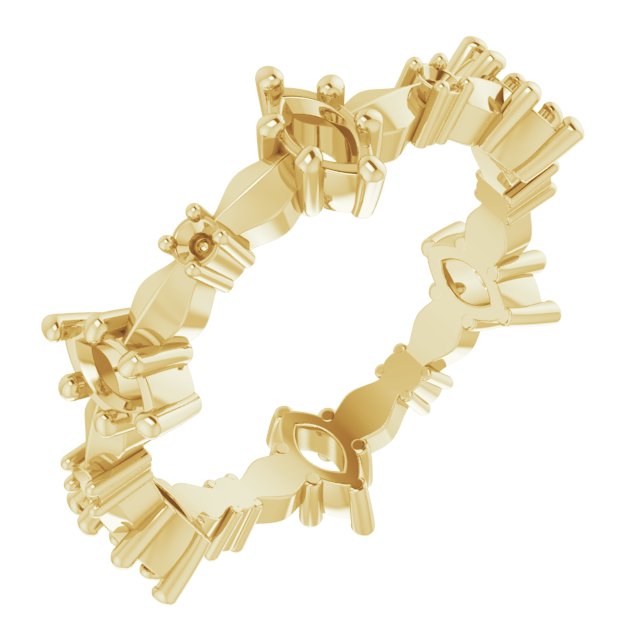 14k Yellow Gold