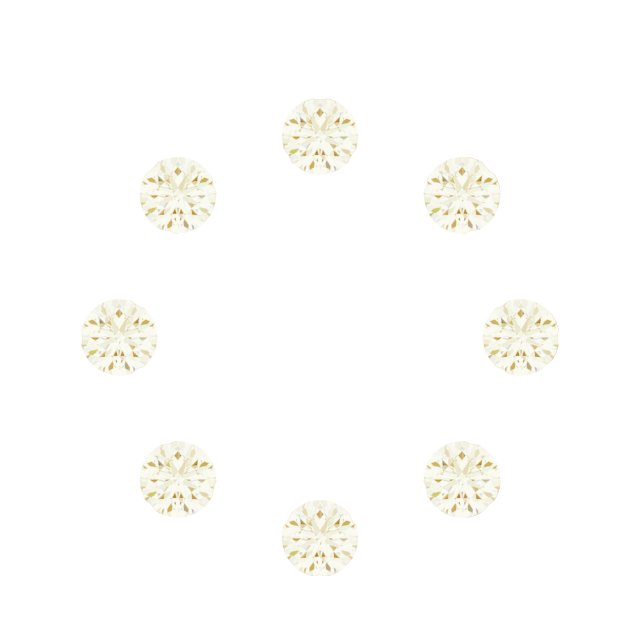 Halo-Style Pearl Necklace or Center