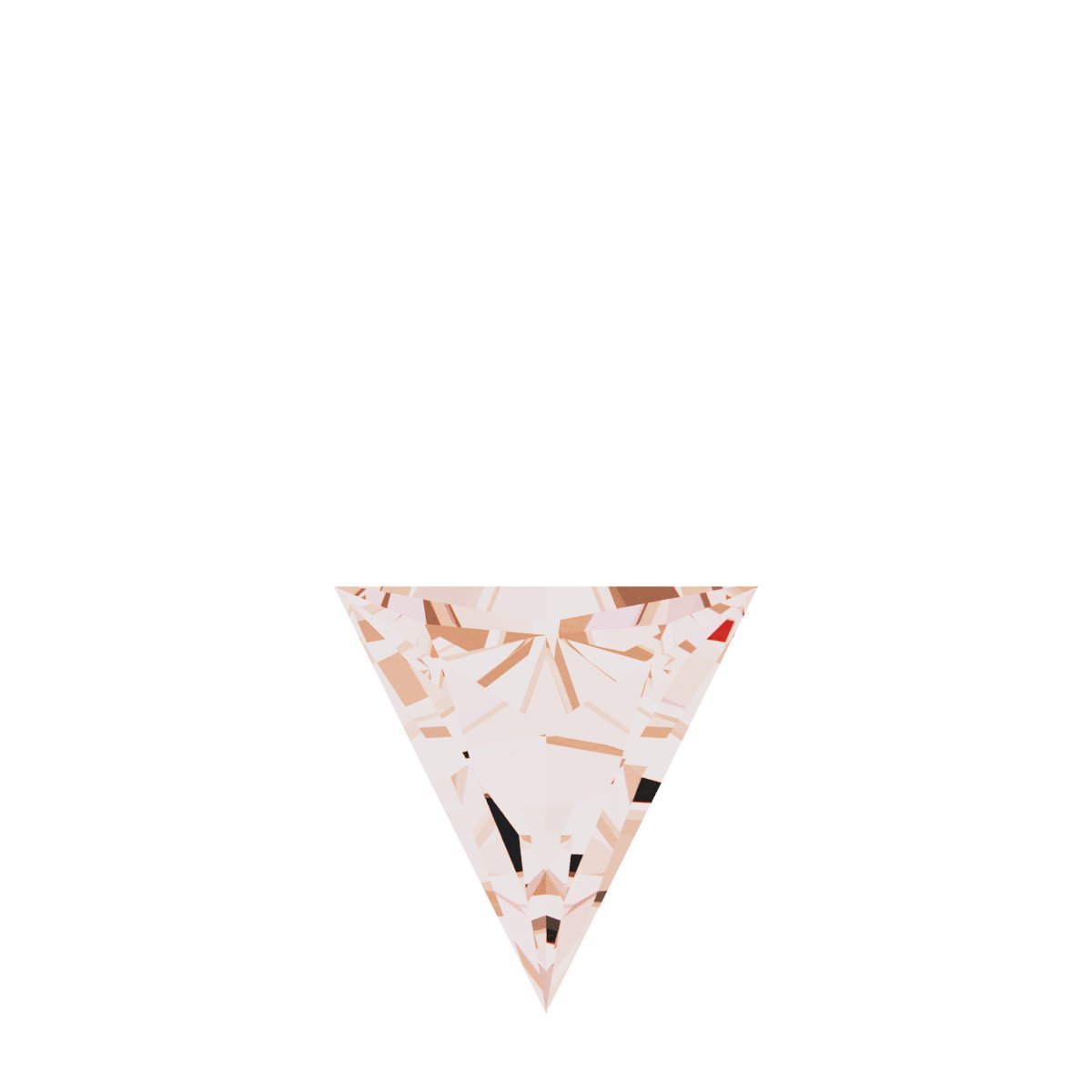 Bezel-Set Hoop Dangle