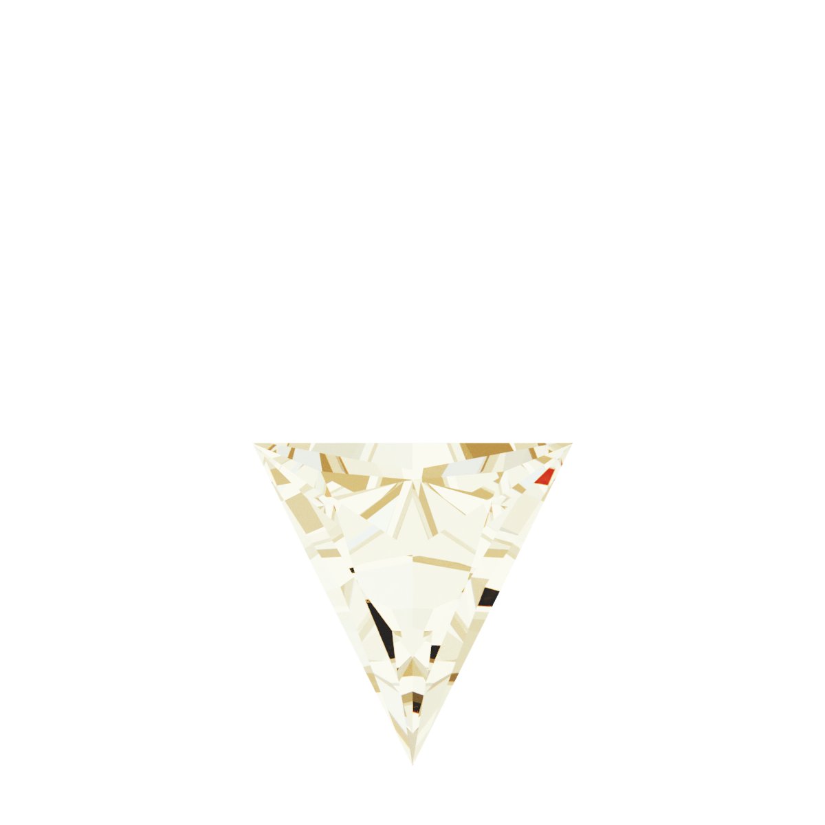 Bezel-Set Hoop Dangle