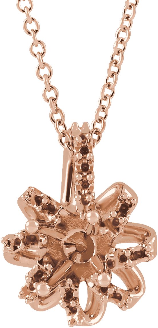 Halo-Style Necklace or Pendant