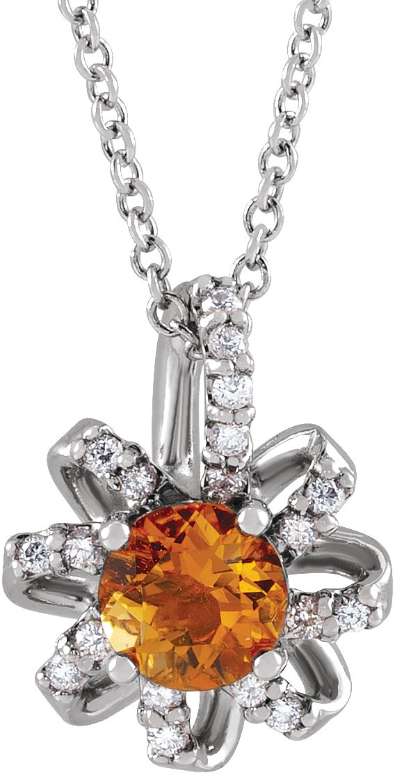 Halo-Style Necklace or Pendant